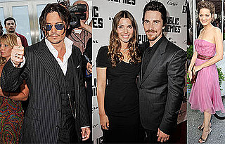 Photos of Johnny Depp, Christian Bale, Marion Cotillard at Public Enemies Premiere in Chicago