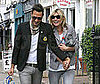 Photo Slide of Kate Moss and Jamie Hince Together in London
