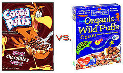 Cereal Wars: Mainstream Vs. Healthy Version