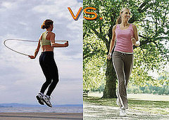 Jumping Rope vs. Jogging