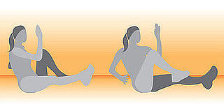 No Equipment Necessary: Seated Bicycle Crunch