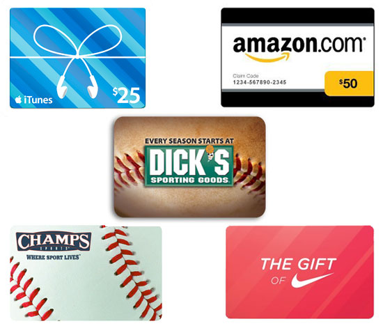 Gift Card For Fitness Gear Gift Card For Fitness Gear