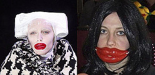 Alexander McQueen Model Looks Like Octomom Impersonator