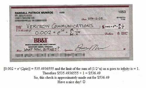 This Is How I'm Going to Start Signing My Checks