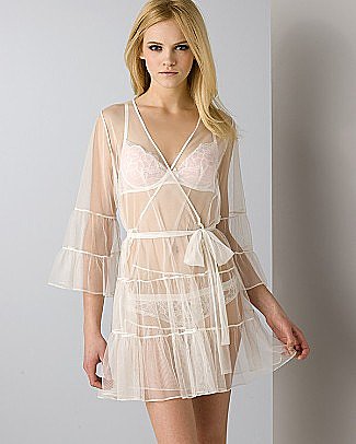 Betsey Johnson Tulle Wrap Robe - Women's - Bloomingdales.com