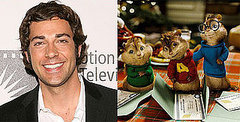 Zachary Levi Cast in Alvin and the Chipumunks: The Squeakquel Sequel Zachary Levi Cast in Alvin and the Chipumunks: The Squeakquel Sequel