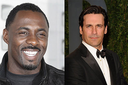Video of Jon Hamm on 30 Rock and Idris Elba on The Office