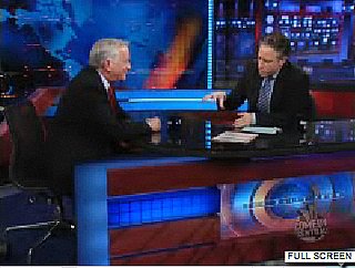 Jon Stewart Talks to Walter Isaacson on The Daily Show About Charging "iTunes-Like" Fee To Read Newspapers Online