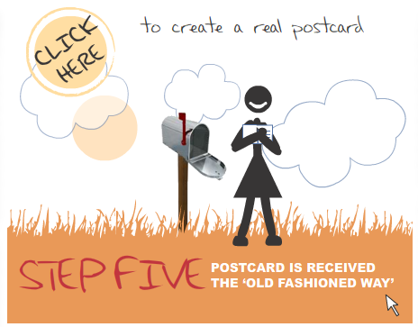 Send Friends and Family Postcards With One Penny Post