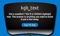 Text KGB For Answers at Your Fingertips