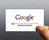 Business Card Uses Google Search Interface