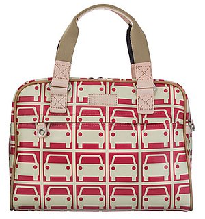Orla Kiely Tripp Car-Printed Laptop Bag Costs $258