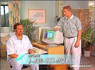 Tim and Eric of Adult Swim Hawk The Innernette
