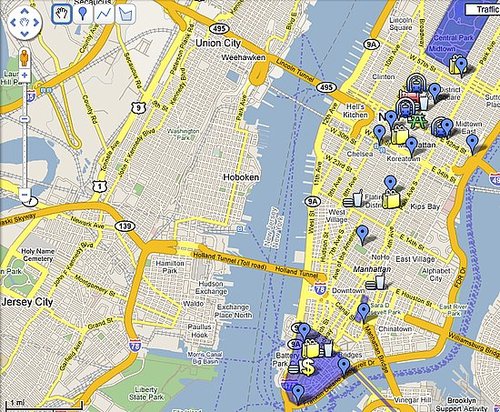 Use Google My Maps to Plan Vacations