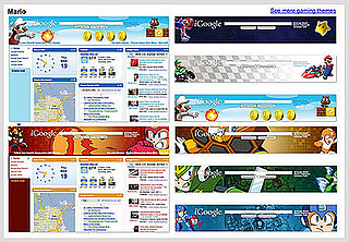 iGoogle Gets Video Game Themes