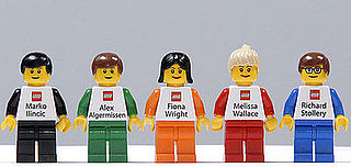 Lego Employees' Business Cards Are Lego With Name and Phone Number Printed on Them