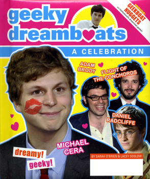 Geeky Dreamboats Book From Fred Flare Includes Michael Cera, Flight of the Conchords