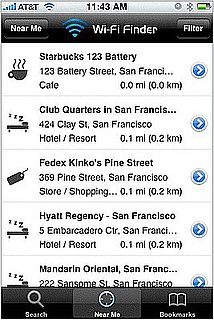 WiFi Finder Is a Free iPhone App That Finds the Nearest Free and Paid WiFi Hotspots