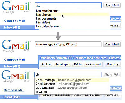 Gmail Labs Adds Search Autocomplete Gmail Labs Adds Search Autocomplete