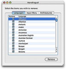 Geek Tip: Free Up Space by Eliminating Extra Language Options With Monolingual Download For Mac