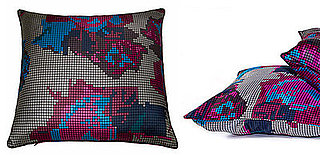Mixelated Pillow Is Pixelated Floral Print