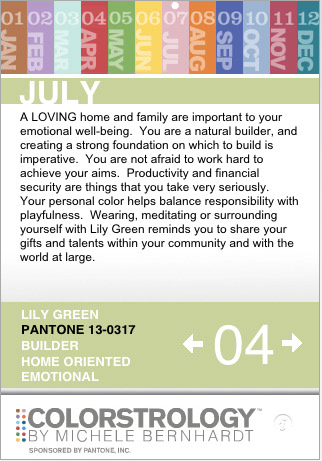 Colorstrology iPhone App From Pantone Is Free