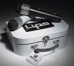 Swarovski Crystal Crystallized Microphones For Xbox 360 Karaoke Game Lips
