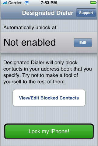 Designated Dialer App Designated Dialer App