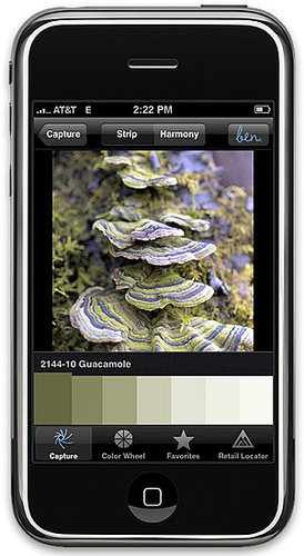 Benjamin Moore Launches Color-Paint-Matching iPhone App ben Color Capture