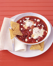 Eggs in Spicy Tomato Sauce Eggs in Spicy Tomato Sauce