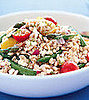 Recipe for Spring Farro Salad With Peas, Asparagus, & Feta