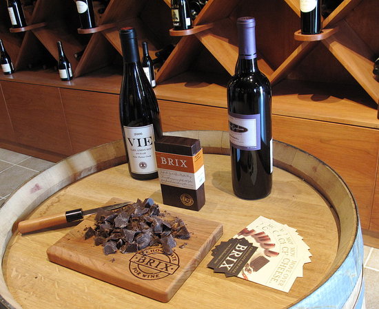 Brix Chocolate & Wine Pairing