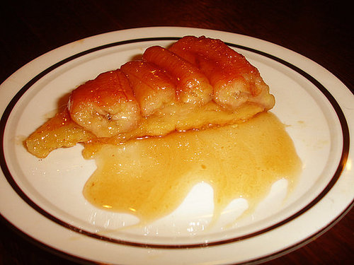 Caramalized Banana Tart (Tart Tatin)