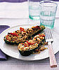 Fast & Easy Dinner: Zucchini With Quinoa Stuffing
