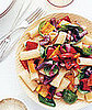 Fast & Easy Dinner: Rigatoni With Grilled Peppers and Onions