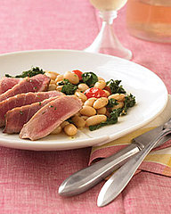Fast & Easy Dinner: Rosemary Tuna With White Beans Fast & Easy Dinner: Rosemary Tuna With White Beans