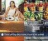 Time-of-Day Discounts, From A.M to P.M