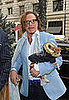 Loki and Mickey Rourke in New York on Feb. 12