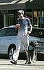 Zachary Quinto Out With His Dog 