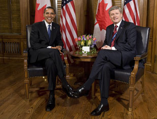"O" Canada — Obama Receives Warm Welcome Up North