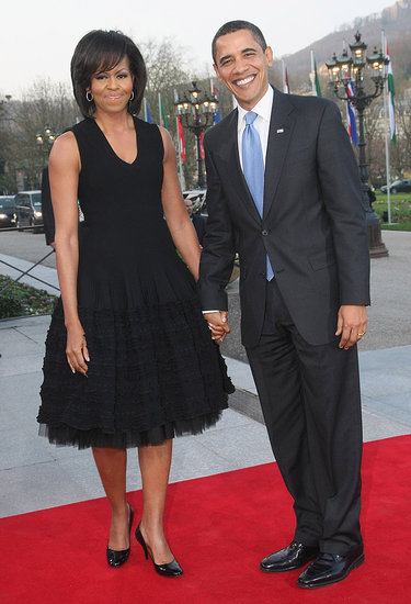 Barack Takes on France and Germany With Michelle by His Side Barack Takes on France and Germany With Michelle by His Side