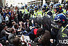 Front Page: Protestors Clash With Police Ahead of G20