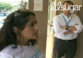 Salma Hayek Breastfeeds Sick Baby on UNICEF Trip