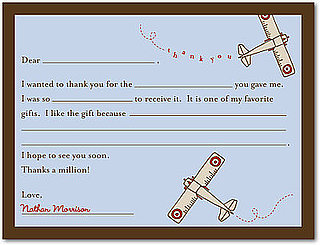 Mommy's Lil Helper: Fill-in-the-Blank Thank You Notes