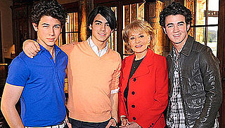The Jonas Brothers Go Home With Their Mom at Night