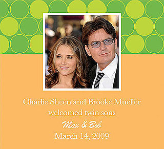 Charlie Sheen and Brooke Mueller Welcome Twin Boys!