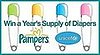 Win a Year's Supply of Pampers! 