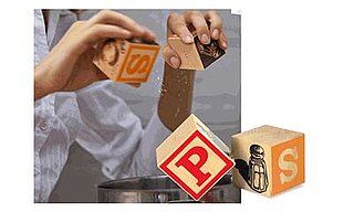 Lil Links: Block Salt and Pepper Shakers For Seasoned Chefs