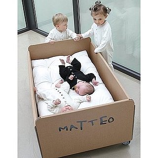 Customizable Cardboard Cot For Eco-Kids