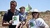 Liev Schreiber and Naomi Watts Plant Trees WIth Sacha and Kai